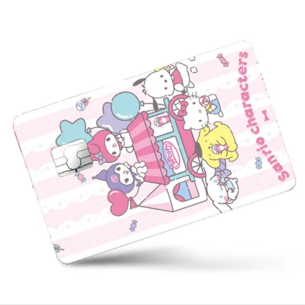 💚2/$20 Sanrio Fun Credit Card Skin Sticker